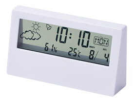 ＼ 販促品 ノベルティ グッズ　時計 / 【クリアスクリーン多機能デジタル時計】 ” 健保組合・労働組合の組合員の方への福利厚生や記念品に ”