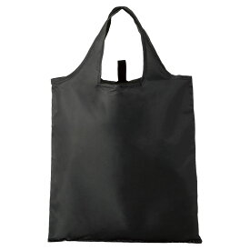 ＼ 販促品 ノベルティ グッズ　機能付きバッグ / 【[名入れ対応] セルトナ・たためるエコバッグ(ブラック) ※別途見積】 ” 展示会・セミナー来場ノベルティや記念品向けの商品として”