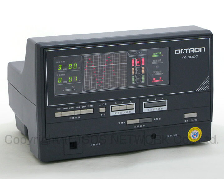 楽天市場】電位治療器 ドクタートロン YK-9000（黒） 【中古】（Z）7年 
