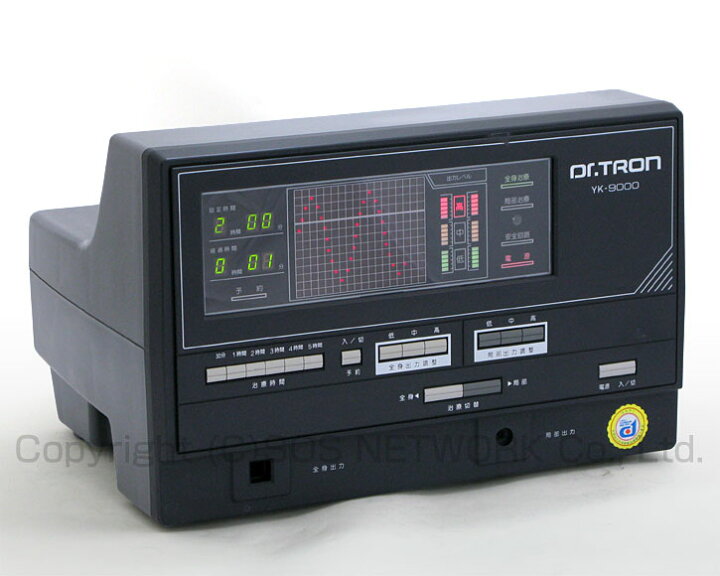 楽天市場】電位治療器 ドクタートロン YK-9000（黒） 【中古】（Z）7年 
