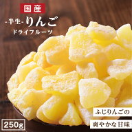 【送料無料 国産】ドライフルーツ りんご（ふじ）250g ｜ ドライりんご 長野産ふじりんごを一口サイズに …