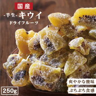 【送料無料 国産】ドライフルーツ キウイフルーツ 250g | グミのような食感 キウイ 大容量 お徳用 お得用…