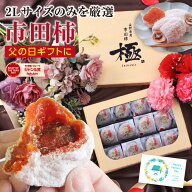 【送料無料】父の日 干し柿 ギフト 市田柿 極 2Lサイズ 12個入 長野県産 個包装 プレゼント | 国産 ワン…
