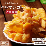 【送料無料】ドライフルーツ マンゴー 450g 本場セブ島産 訳あり 不揃い | ペリカンマンゴー使用 ドライ…