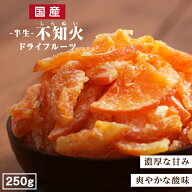 【送料無料】国産 ドライフルーツ 不知火（しらぬい） 250g 濃厚な甘みと爽やかな酸味 皮まで美味しい デ…
