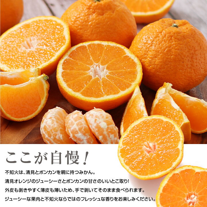 楽天市場】【送料無料】愛媛県産 不知火 秀 5kg 自慢の樹上完熟品 L 