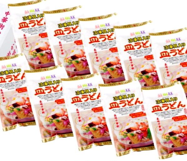 長崎中華街 蘇州林 人気特価激安 上等な 冷凍具入 皿うどん１０食