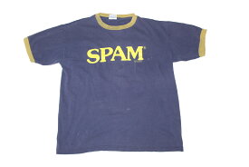 VINTAGE SPAM RINGER TEE SIZE XL MAD IN USA