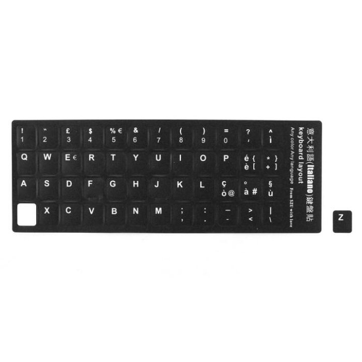 楽天市場 ソウテン キーボードカバー ステッカーコレクター マックブックキーボードスキン アルファベットの装飾 デジタル使用 ソウテン