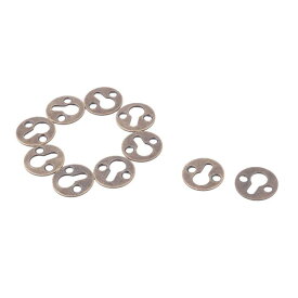 フック写真フレーム隠しフック ブロンズトーン ハンギング メタル 25mm直径 10個入り