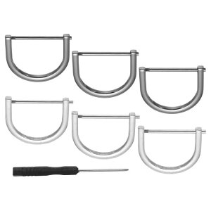 PATIKIL 1-1/2" DO˂݃VbN 8 z[XV[U^DO~`obN zL[`F[J[ANZT[Ntgpi Vo[/