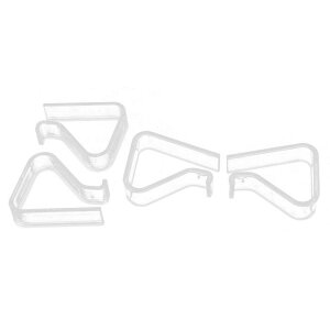 uxcell送料無料テーブルクロスクリップウェディングパーティーピクニッククリアカバー4個
