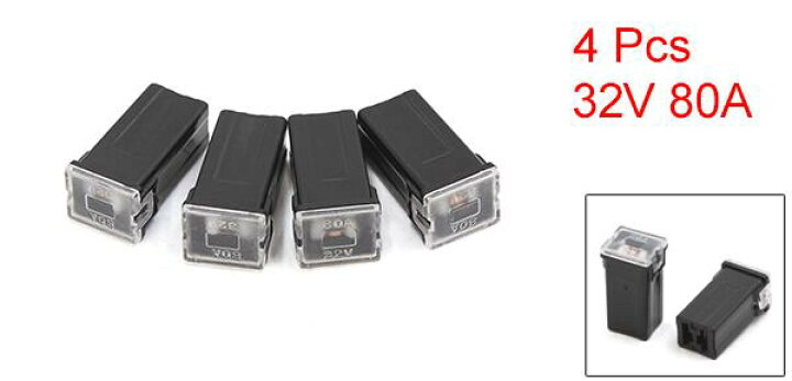 10個 80A ブラック プラスチック ルーフ形状 メス PAL カートリッジ ヒューズ 車用 楽天市場】PAL 10個 32V 80A ブラック プラスチック メス PAL カートリッジ ヒューズ 自動車用