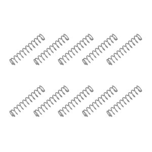 �~�j���k�R�C���΂� ���k�X�v�����O �����΂� 6mm OD 0.7mm���C���a 30mm���R���� 304�X�e�����X�| �ƒ�C���p DIY�v���W�F�N�g�p �V���o�[�g�� 10����