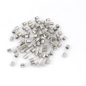 �~�j�ǃq���[�Y �`���[�u�q���[�Y 50�{ 5x20mm �K���X ���� 250V 2A �N�C�b�N�u���[