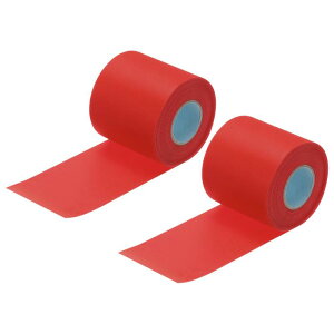 2個 エアコンパイプテープ パイプ巻きテープ PVC 保護チューブダクトテープ 修理 DIY プロジェクト AC 断熱テープ 6cm x 32.8ft 赤