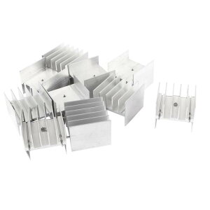 IC�q�[�g�V���N 30mm x 30mm x 25mm SCR MOSFET �d�����M�����[�^ �A���~�j�E�����q�[�g�V���N