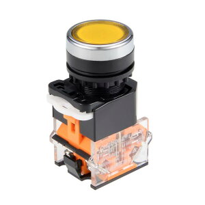 �v�b�V���{�^���X�C�b�` AC 380V / DC 220V DPST 1 NO 1 NC 22mm �u��