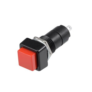 �����{�^���X�C�b�` �v�b�V���{�^���X�C�b�` �Z���t���b�N���b�`���O �X�N�G�A 12mm SPST 1 NO 1 NC ���b�h 20����