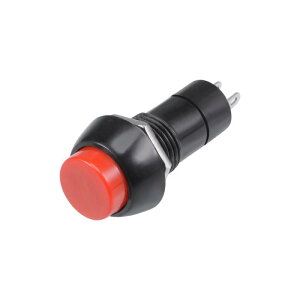 �����{�^���X�C�b�` �v�b�V���{�^���X�C�b�` �Z���t���b�N���b�`���O ���E���h 12mm SPST 1 NO 1 NC ���b�h 5����