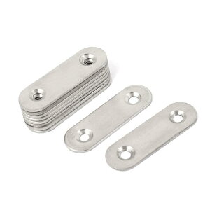 �t���b�g�C���v���[�g ���� �t���b�g �C�� �ڍ� �u���[�X ��C �Œ�v���[�g 50mmx16mmx2mm 10����