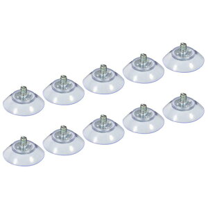 �T�N�V�����J�b�v �~�j�z�ՃJ�b�v �Ǌ|���n���K�[ �˂��t�� �K���X�h�A�z�[���L�b�`���o�X���[���p 30mm���a M5�˂� �N���A PVC 10����