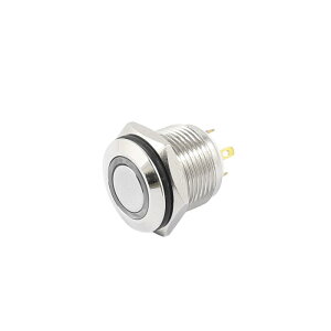 �����{�^���X�C�b�` �v�b�V���X�C�b�` �ؑփX�C�b�` 16mm �u���[ �����OLED 4�[�q 1NO DC 3-5V