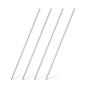 4 316XeX|ۖ_3/8" Dia 19.7" \bhVtgbhϐHۍ|_݌ɍHƗpDIYvWFNg 10mm x 500mm Vo[