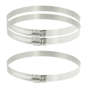 �z�[�X �p�C�v�N�����v �N���b�v�t�@�X�i�[ �X�e�����X�X�`�[��118mm-140mm 3����