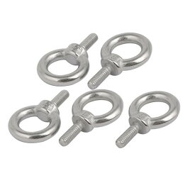 アイボルト ボルト ステンレス製 M4x11mm 内径11mm 外径19mm 5個入