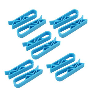 ���ݔ��N���b�v �v���X�`�b�N �u���[ �Œ�N���b�v 10����