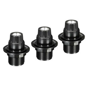 PATIKIL E14�d���z���_�[ ���C�g�\�P�b�g 3�� �˂� LED�d�������v�z���_�[ �y���_���g���C�g�p �u���b�N