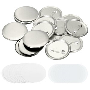 PATIKIL 50mm uN{^pi 10 EhobWp[c DIY Ehs[J[Lbg ^Jo[t{^@p ^x[X tB 