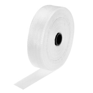 1個のガラス繊維クロステープ 50m(55ヤード)x25mmx0.2mm Eガラスファイバーガラス繊維メッシュ織りガラス繊維生地補強修理用絶縁テープ