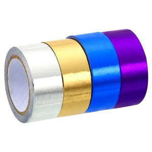 PATIKIL ^bNae[v 15 mm x 5 M 4 ~[A[ge[v a}XLO Ȑڒ DIYA[gNtgbsOfR[Vp 4J[