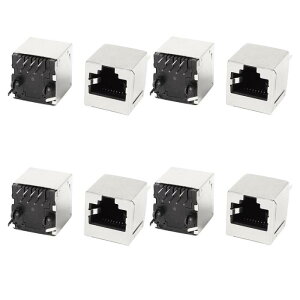 RJ45 Cat5 Jv[ 8P8C PCB }Eg \Pbg RlN^ lbg[N C[Tlbg A_v^[ X-X W[ f[^WbN Xg[g AO st 8