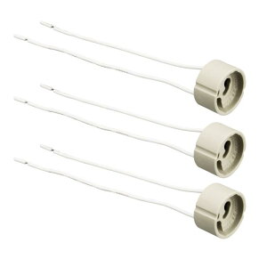 �����v�z���_�[ GU10 �z���C�g 250V 2A ��d���Ɩ� ���C���[����15cm 3����