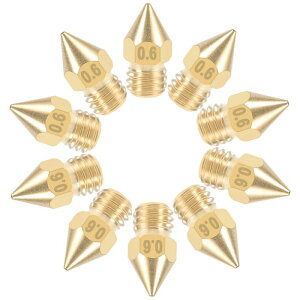 3Dv^[mYwbh 0.6mm M6lW̌ ^J M K8 1.75mmGNXg[_[vgp 10