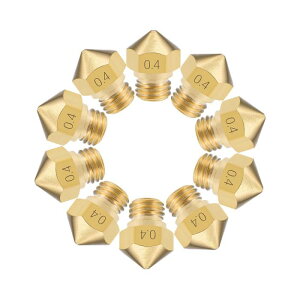 3D�v�����^�[�m�Y���w�b�h 0.4mm M7�l�W�̌��� �^�J M K10 1.75mm�G�N�X�g���[�_�[�v�����g�p 10��