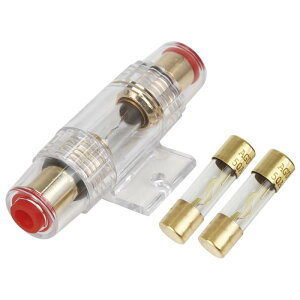 ヒューズホルダー ヒューズ ヒューズボックス ヒューズキャップ ヒューズ 車用 4 6 8 ゲージ 10X38MM 50 Amp AGU ヒューズ AWG 付き カーオーディオビデオステレオ用