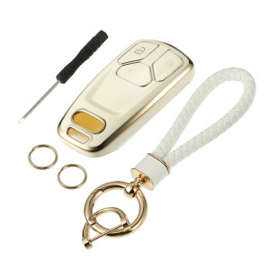 VekAuto L[tHuJo[Lbg Au diɑΉ A5 Q5 S4 S5 2017-2020 ɑΉ 3{^ \tg TPU zCg [gL[X X}[gL[tHuP[XیVF L[`F[t