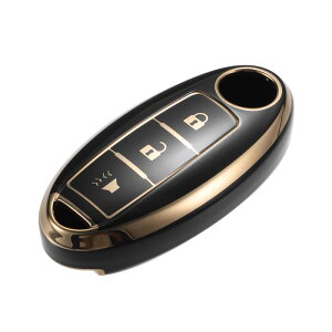 VekAuto �L�[�t�H�u�V�F���J�o�[�P�[�X 3�{�^�� Nis san�ɑΉ� Altima Armada�ɑΉ� �t ���L�V�u��TPU �u���b�N �X�}�[�g�L�[���X�G���g���[�L�[�t�H�u�v���e�N�^�[