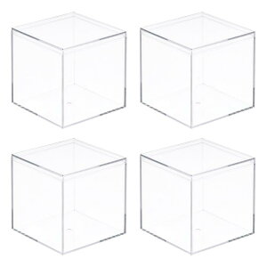 ANfBXvCP[X ̌`NA{bNX ubNx[X̃XNGAL[u [{bNX hoL[uNCubN 6.1x6.1x6.1cm 4