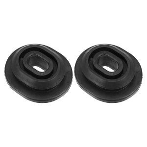 A ABSOPRO ラジエーター ブラケット マウント ブッシング 水冷 車用 ラジエーターホルダー 1K0121367F Volkswagenに対応 ブラック 2個