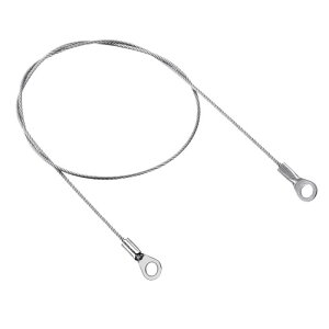 PATIKIL �X�e�����X�| �X�g���b�v�P�[�u�� 1.5mmx50cm 4�{ �A�C���b�g�G���h �Z�L�����e�B���C���[���[�v