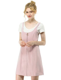 楽天市場 サロペットスカート ピンクの通販