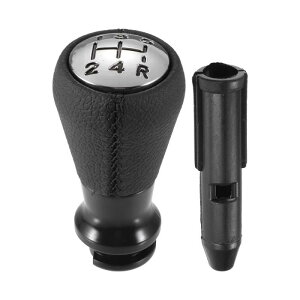 A ABSOPRO Pe ugeotに対応106 107 205 206 207 405用の5速マニュアルトランスミッションシフトノブギアシフタープラスチック製ブラックシルバートーン