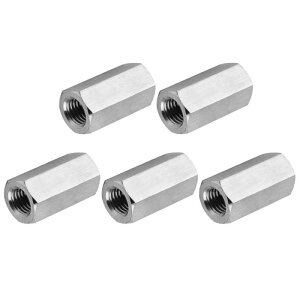 PATIKIL 10#-32 UN F 304�X�e�����X�|�Z�p�����i�b�g 5�� 16mm / 0.63 ���� �S�˂����b�h�����i�b�g �X�^�b�f�B���O�R�l�N�^�[ �t�@�X�i�[ �V���o�[�g�[��