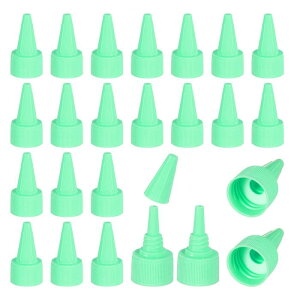 PATIKIL 20/410 �g�D�C �X�g�g�b�v�L���b�v 60�� �v���X�`�b�N���X�N �C�[�Y�{�g�������L���b�v �y�C���g�W�O���[����DIY�N���t�g�p�t�H�[���K�X�P�b�g�t�� ��