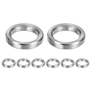 M METERXITY 8PCS M7 304XeXX`[Xy[T[7mm ID x 10mm OD x 2mm l ^XN[X^hItubVOs@dグEhXy[T[304XeXX`[p{gVo[